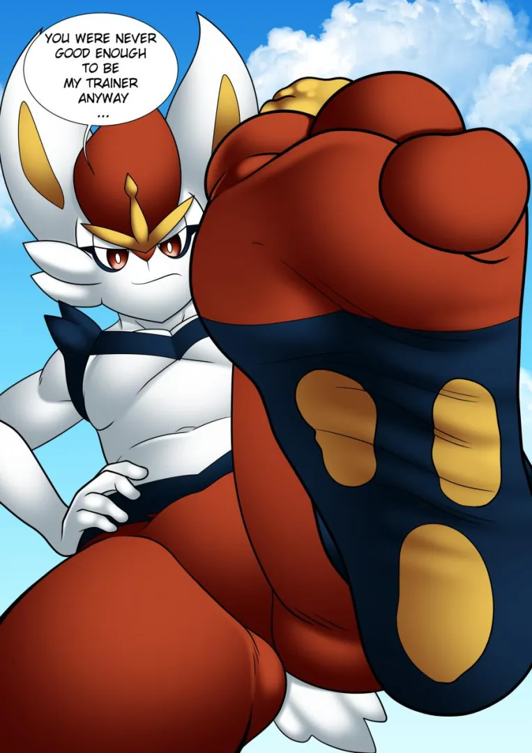 Cinderace Used Stomp! (Super Effective against low-level wannabe trainers!) posted by Mysterious_Focus5772