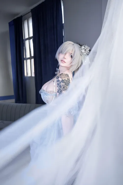 Cinderella from Nikke by Kuroitsne by Kurokitsunexcos