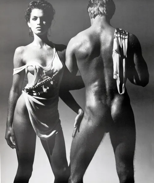 Cindy Crawford and Jack Petras | 21st Chicago International Film Festival, 1985 | ph. Victor Skrebneski // Happy 60th Birthday, Cindy! by poisson-iv