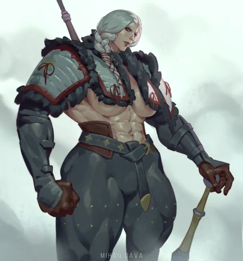 Ciri beastmode (mihail dava) by Due_Bridge5901