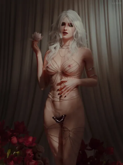 Ciri - Princess of Cintra (lushe3D) by Poke-Oji