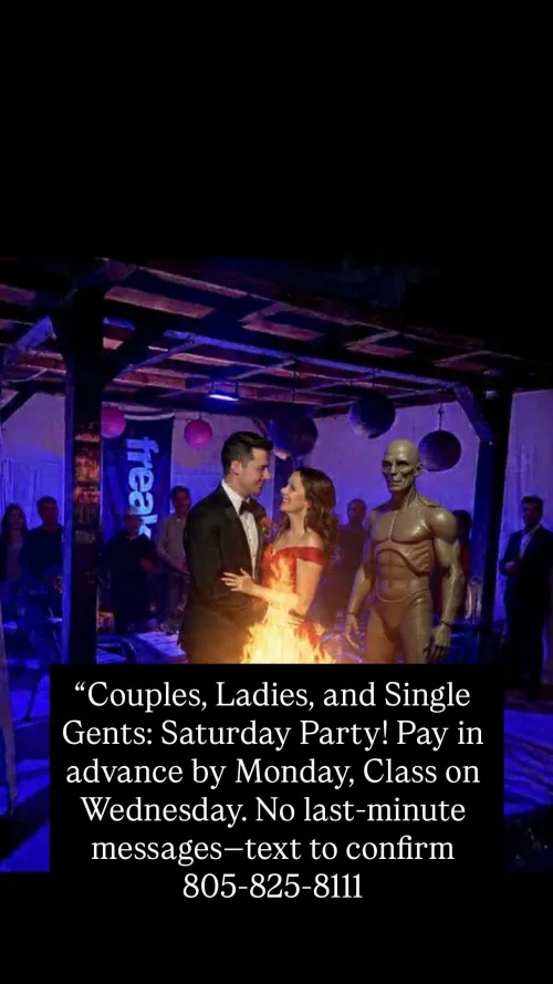 Class in Wednesday event Saturday by Technical-Dress-8424