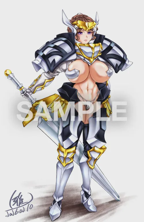 Claudia Levantine, Captain of the Holy Knights (art by 雅舞罹) by SexEmpire