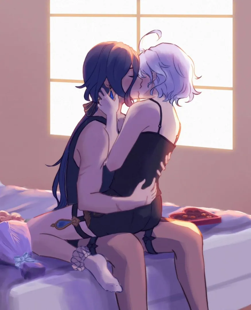 Clorinde x Furina [emaralddice67] posted by Crimson-Lush