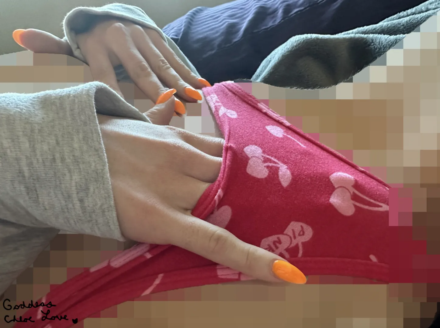 Close to me but still denied. posted by Goddess_ChloeLove