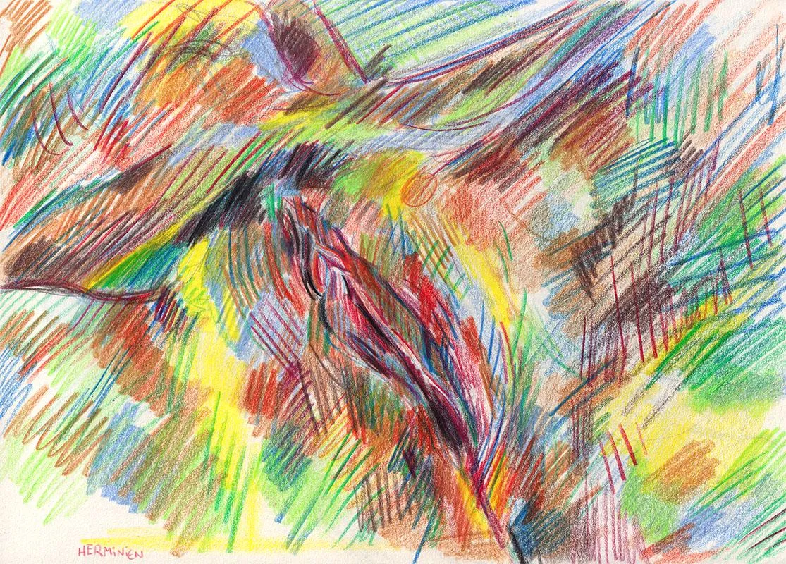 Close up, by me posted by Herminien_comics