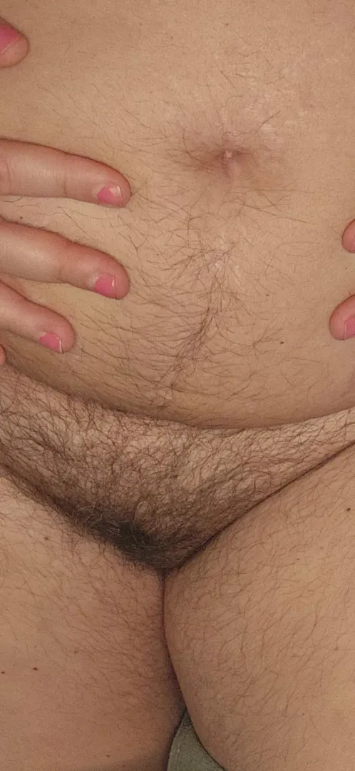 Close up of my most hairy places...and of course that trail.... posted by SweetSuprise85