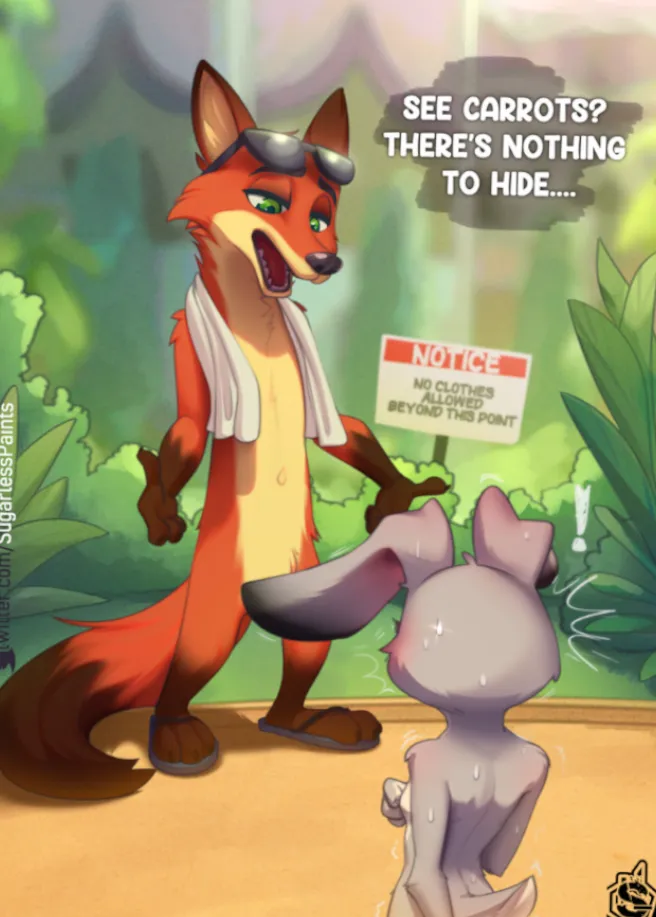 Clothes are unnecessary (SugarlessPaints) posted by flysafer