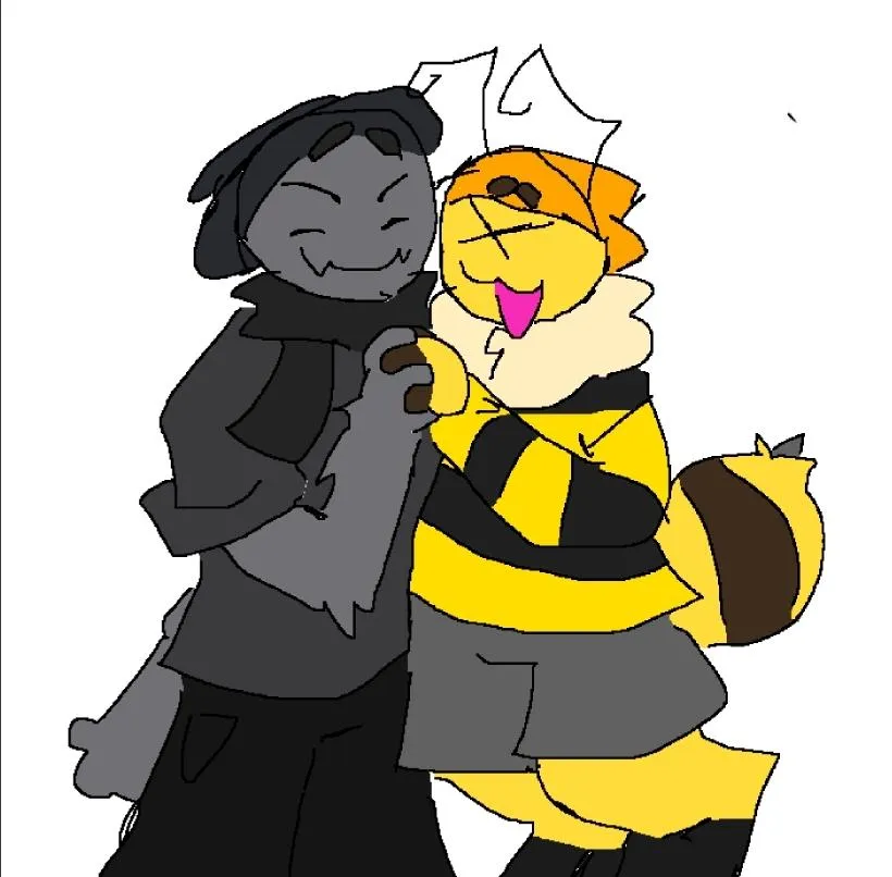 Clover and one of his partners, Nyx posted by Zenith0090