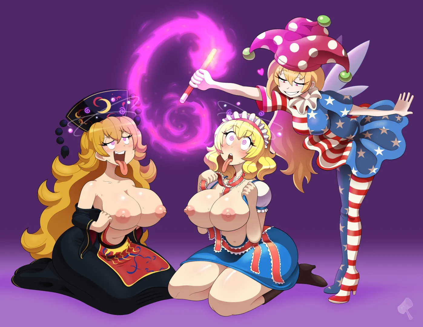 Clownpiece's torch of insanity [megamallet] (Touhou) posted by Envy_Blackhole