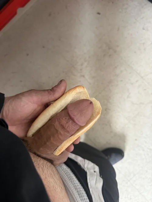 Cock meat sandwich anyone? Lol by Jardina1