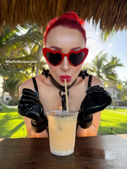 Cocktails in paradise at Plunge Fetish  by Miss_Fetilicious