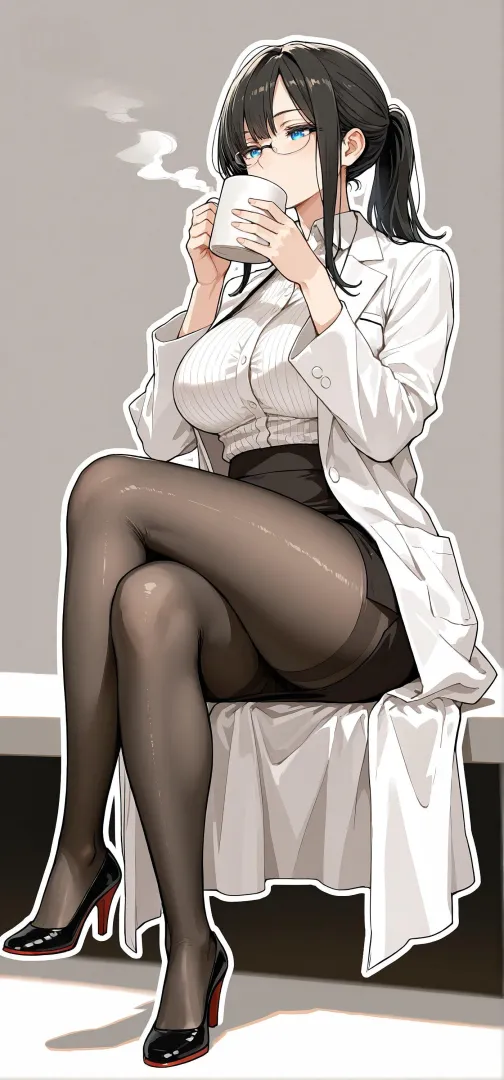 Coffee Break at Work posted by WoolsonDaSheep