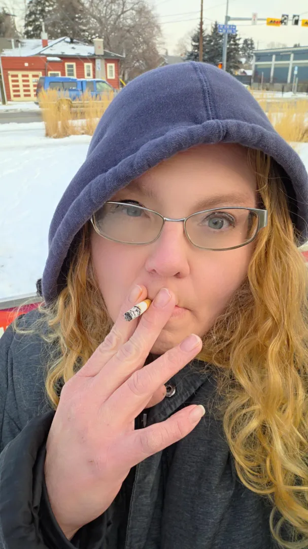 Cold out and bundled up but still smoking hot posted by YYCbbwbaddie