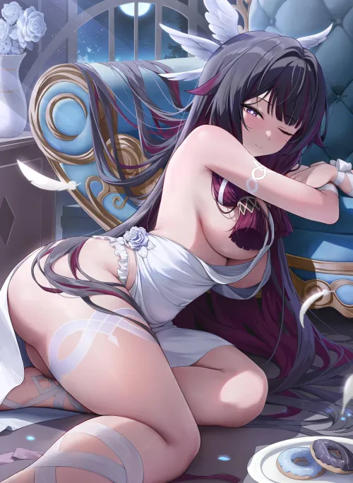 Columbina thighs by xSaviour_N