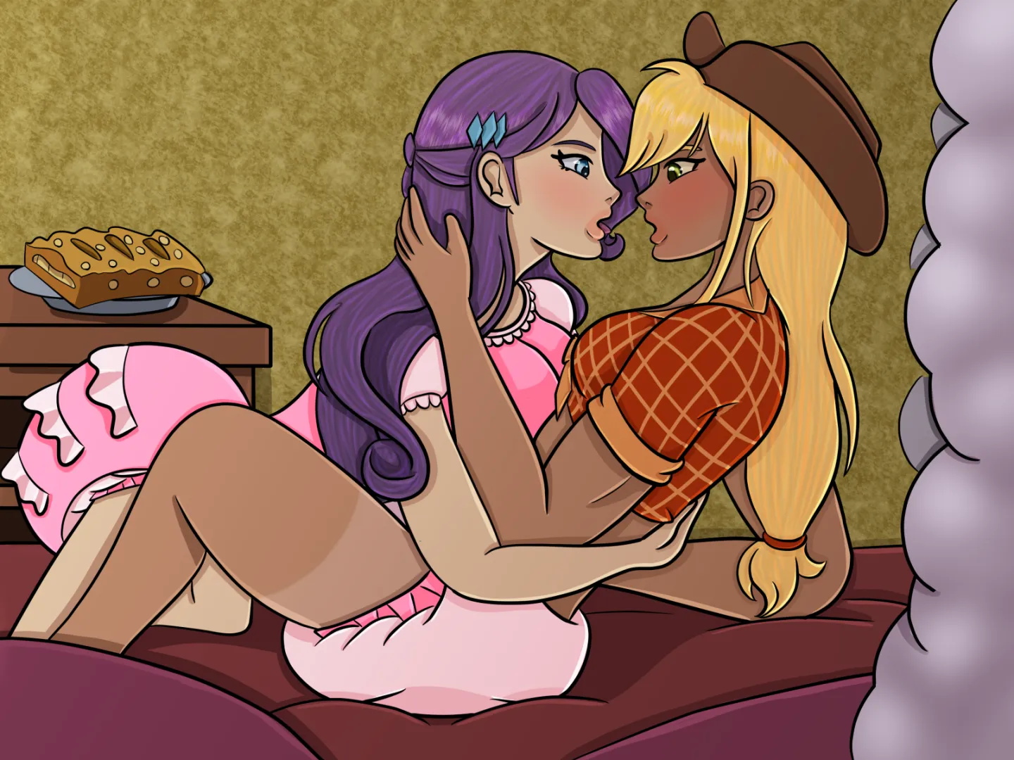 COM Kissing posted by AlyssaSundale