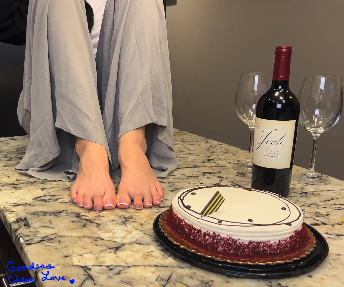 Come celebrate with my feet posted by Goddess_ChloeLove