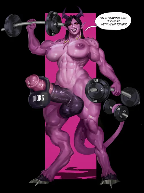 Come on, get to work ! (art by BusySuccubus) by Pseu-do69