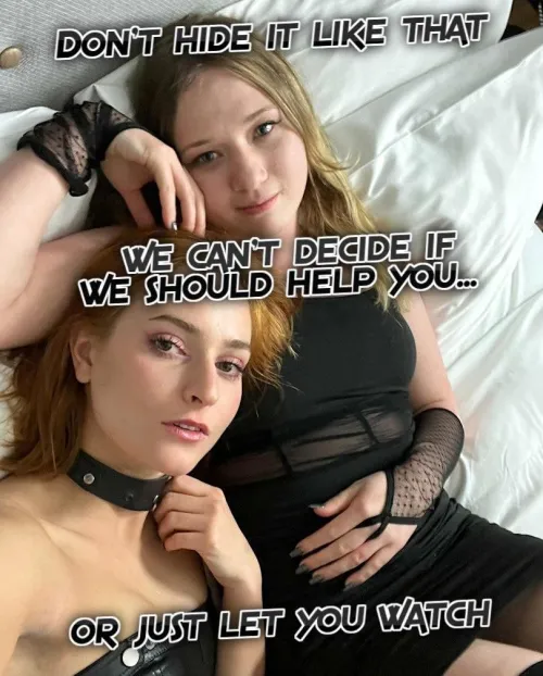 Come on, show it. [No ImageFap] by textfantasy