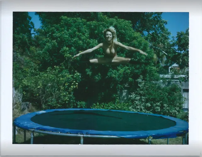 Comet on pack film from a polaroid land camera by Adams-Aperture