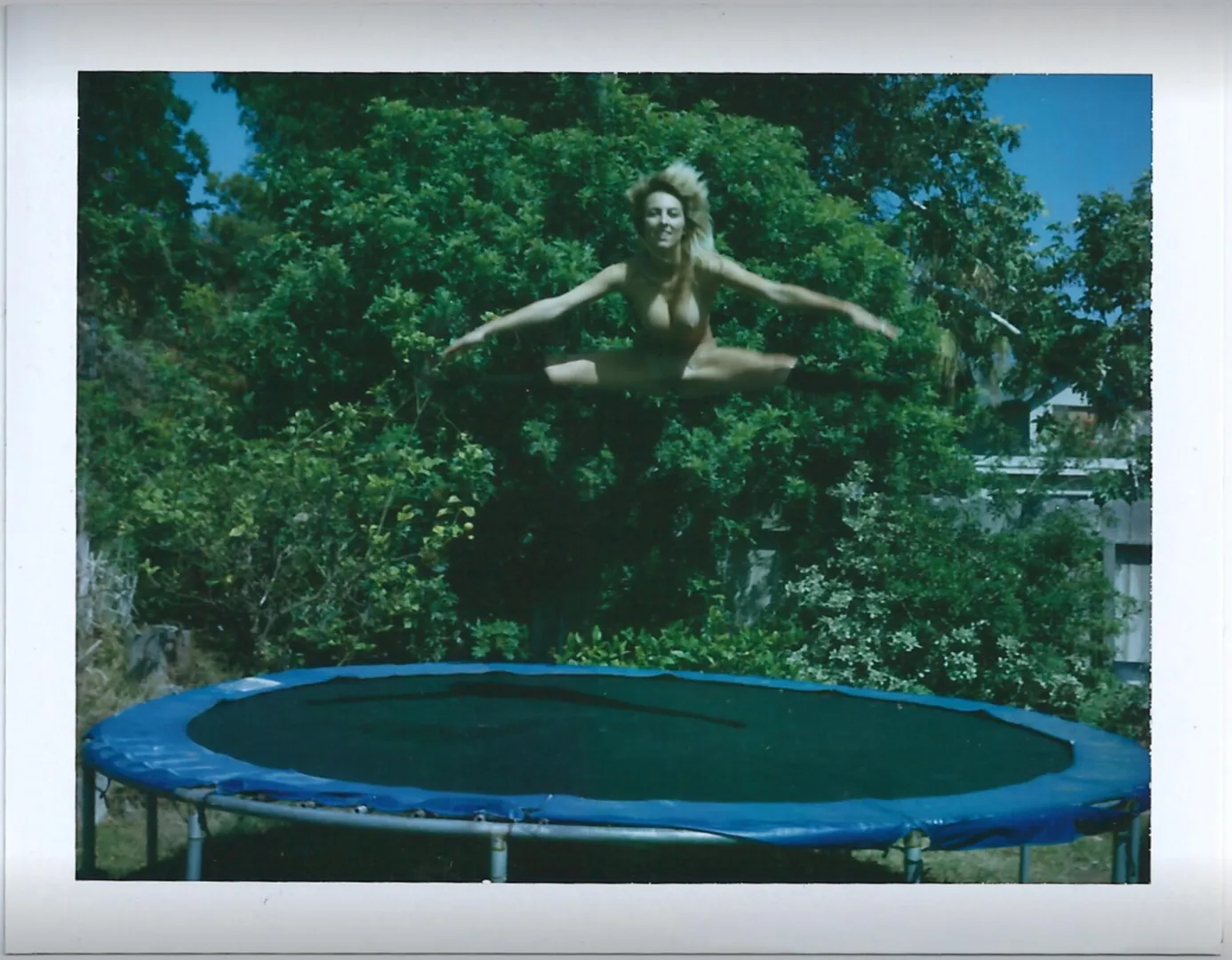 Comet on pack film from a polaroid land camera posted by Adams-Aperture