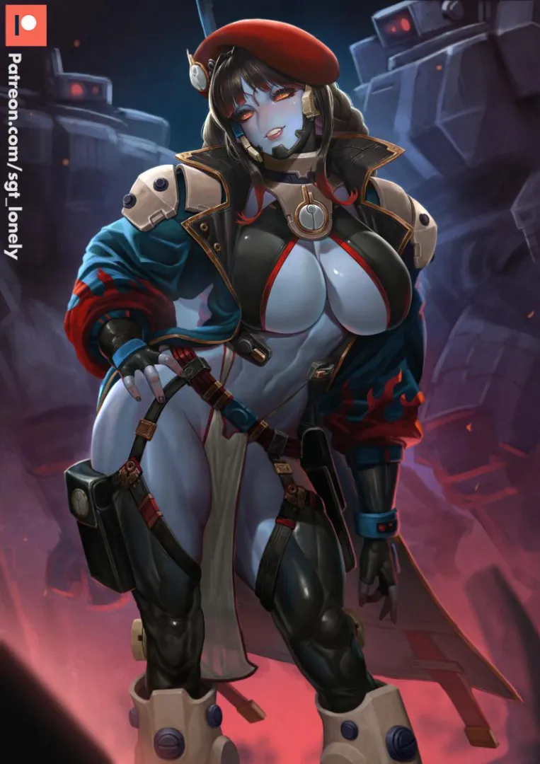 Commander Darkflame by SGT_Lonely posted by ChaosMarine123