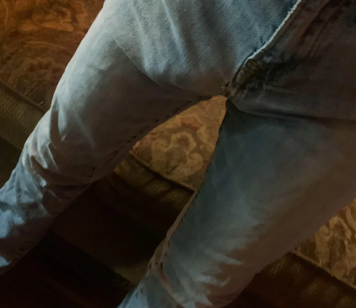 Commando in jeans posted by Think-Cow-3977