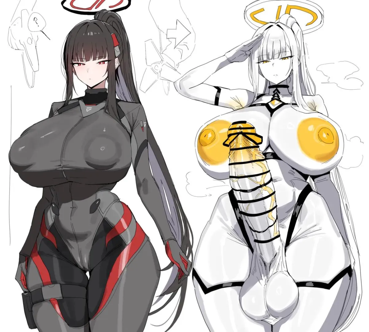 Corrupted into a futa (Xipa) posted by corruptionenjoyer01