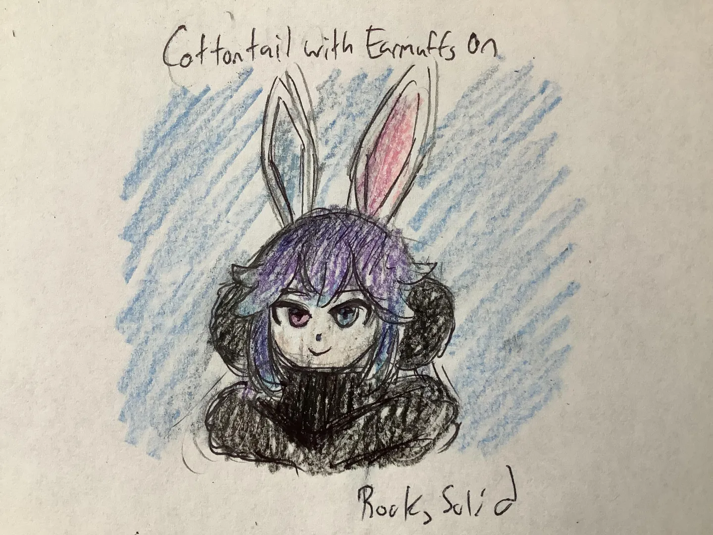 Cottontail with Earmuffs On posted by RealRockySolid