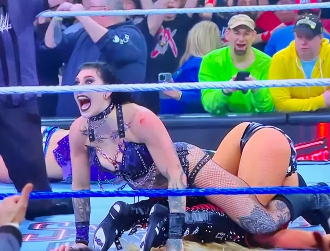 Could Liv possibly be the one to receive the most humiliating pinfalls in history? Once again, bent over by Rhea like her toy by Sensitive_Novel1754