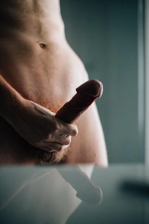 Countertop reflections by myclassycock