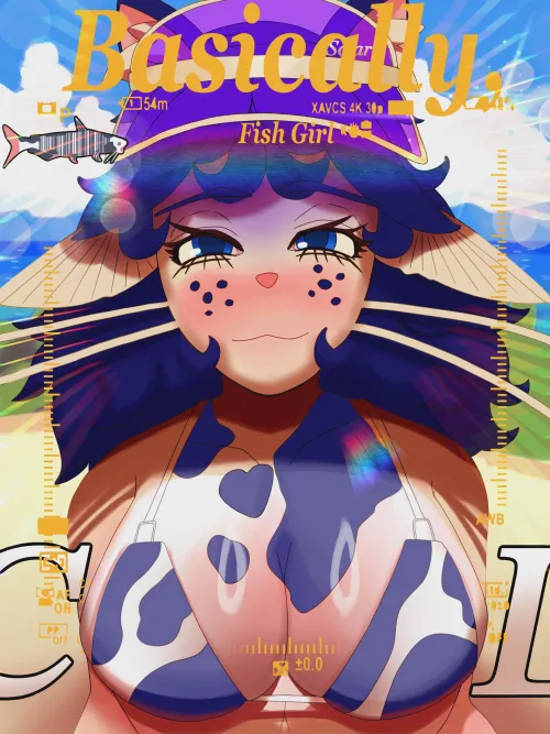 Cow catfish girl by me (daybreakfade) by mikoyan_28