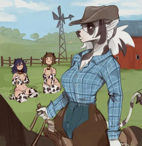 Cowgirl farm by ArbuzBudesh by Succubuss_Smasher