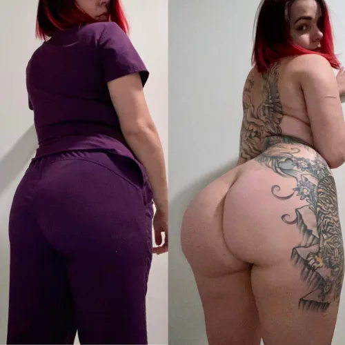 Coworkers tease me for how big my ass is. by toraodyne