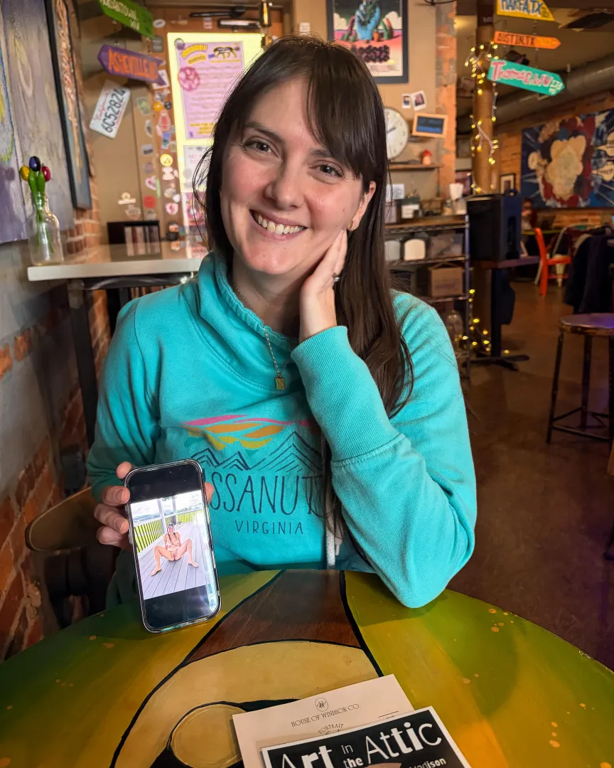 Cozy coffee shop reminder posted by yournawtyneighbor