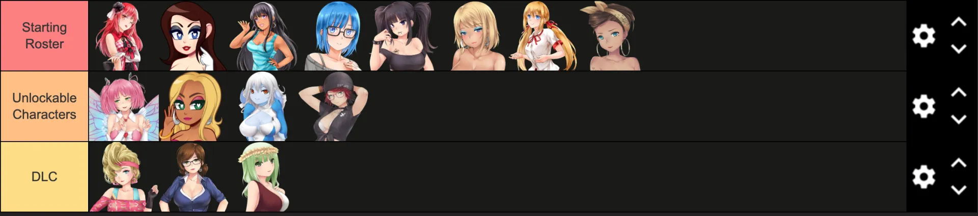 Create a Huniepop Fighting Roster - Day 13 posted by Physical_Battle_2893