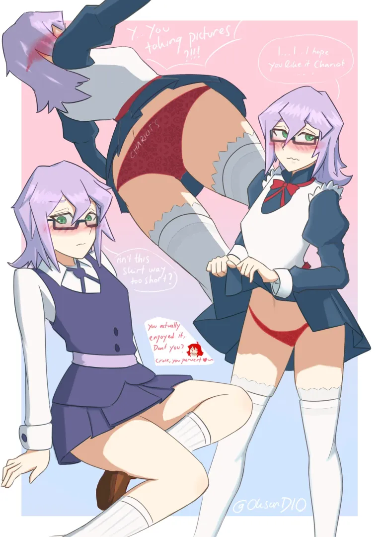 Croix Upskirt (Oksandio) posted by KrustiestKrabbiest