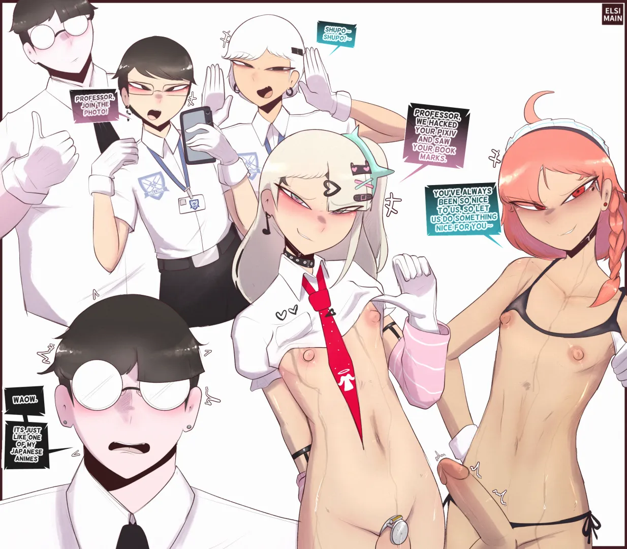 Crossplay boys (oc) posted by ElsiMain