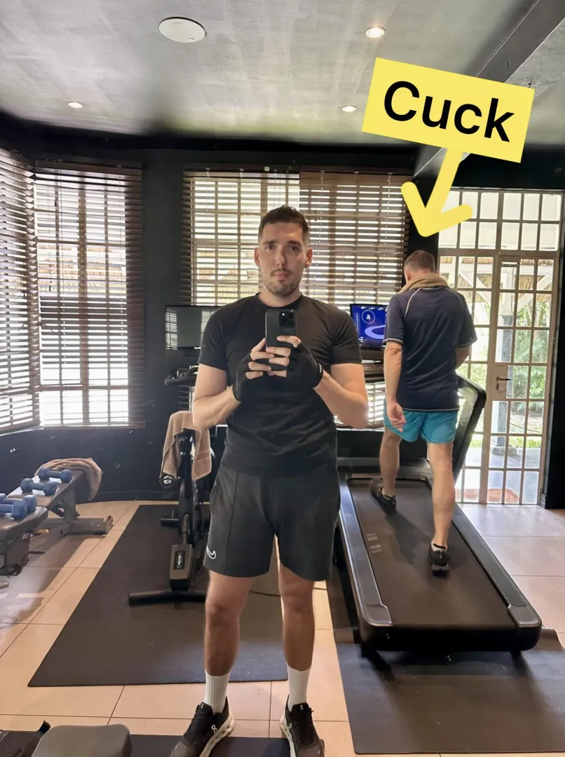cuck joined me at the gym today ️‍♂️ posted by No-Benefit3604
