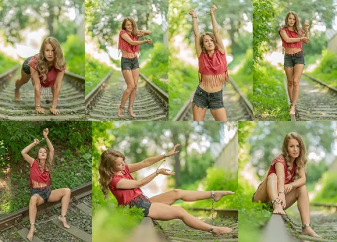 Cuffed by the railways by lanfeust97