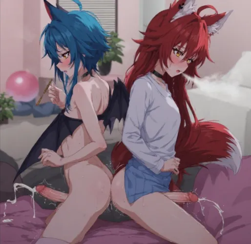 cum together by Sickscat