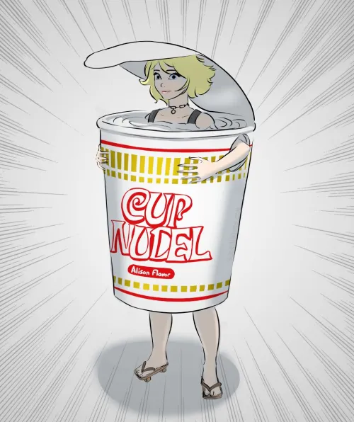 Cup Nudel by CharybdisLeviathan