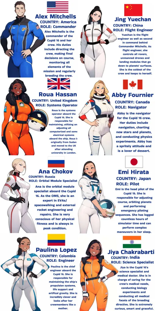 Cupid 16: In space, no one can hear you breed... [Sci-fi] [Interracial] [Breeding] [Harem] posted by AbsolutelyRailed