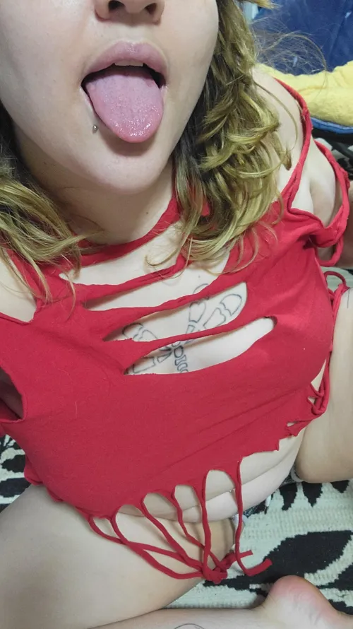 Cupid said you needed a little temptation this year… hi  by MsVelvetPaw