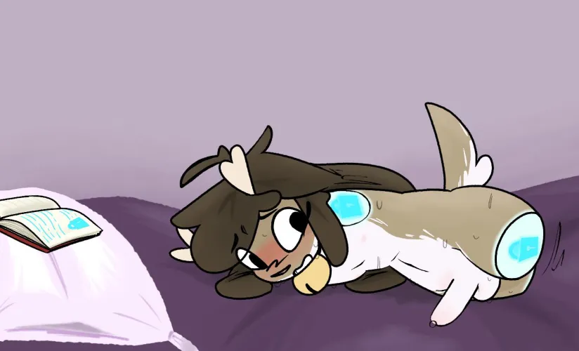 Cursed book (artist: me) [Transfem] by frosted_deer64