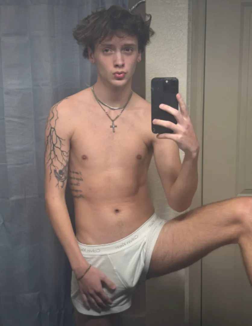 Cute little bulge… for now posted by Due-Cost5031