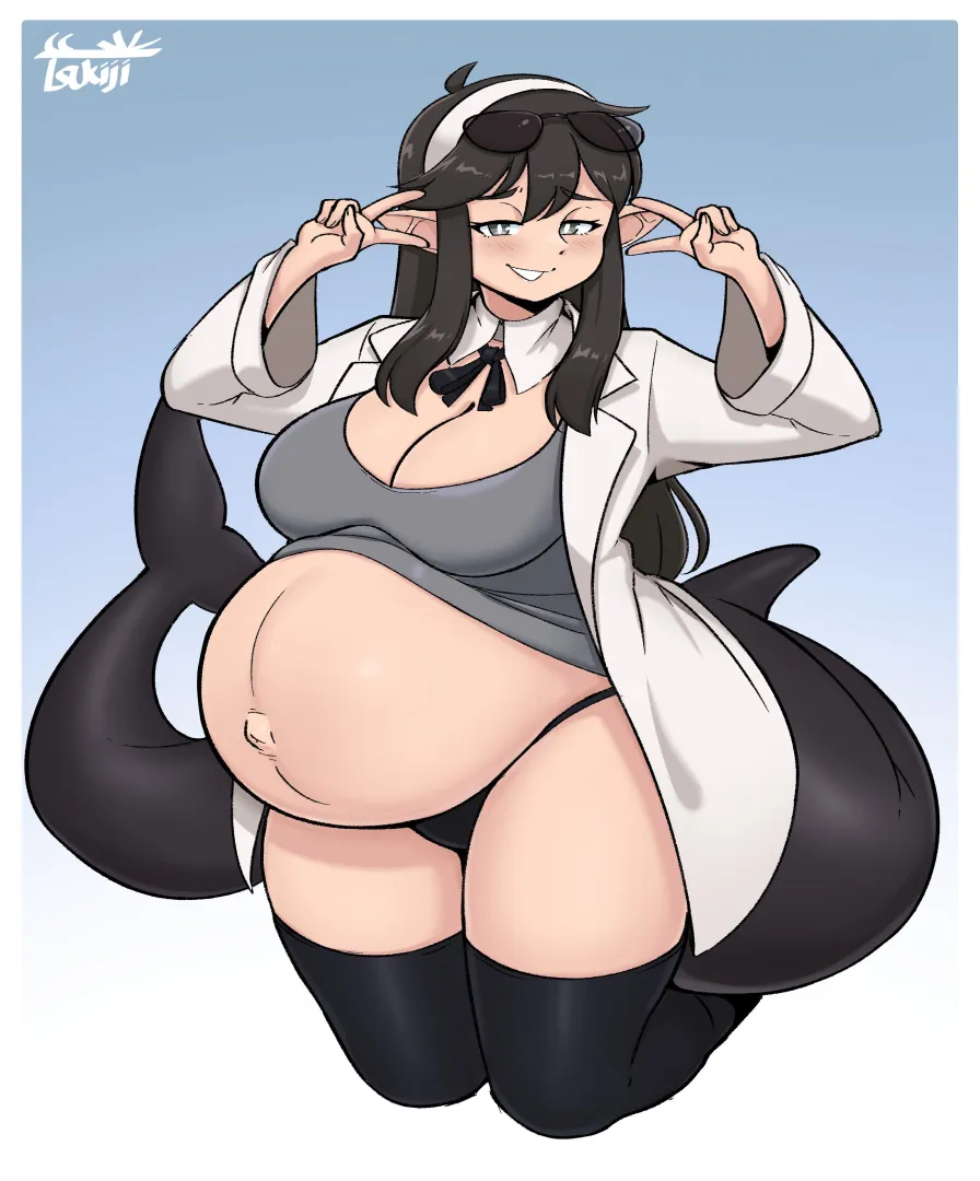 Cute Pregnant Shark Girl (Tsukijitums) posted by HeavyLancerthe8th