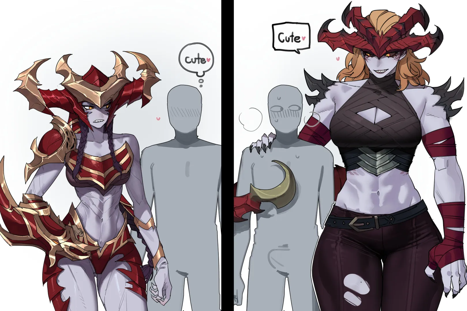 Cute Shyvana (ratatatat74) posted by Silent_Steak_9540