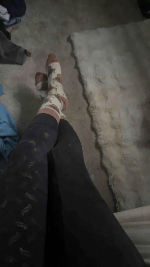 Cute socks over my jodhpurs  posted by charlirose653