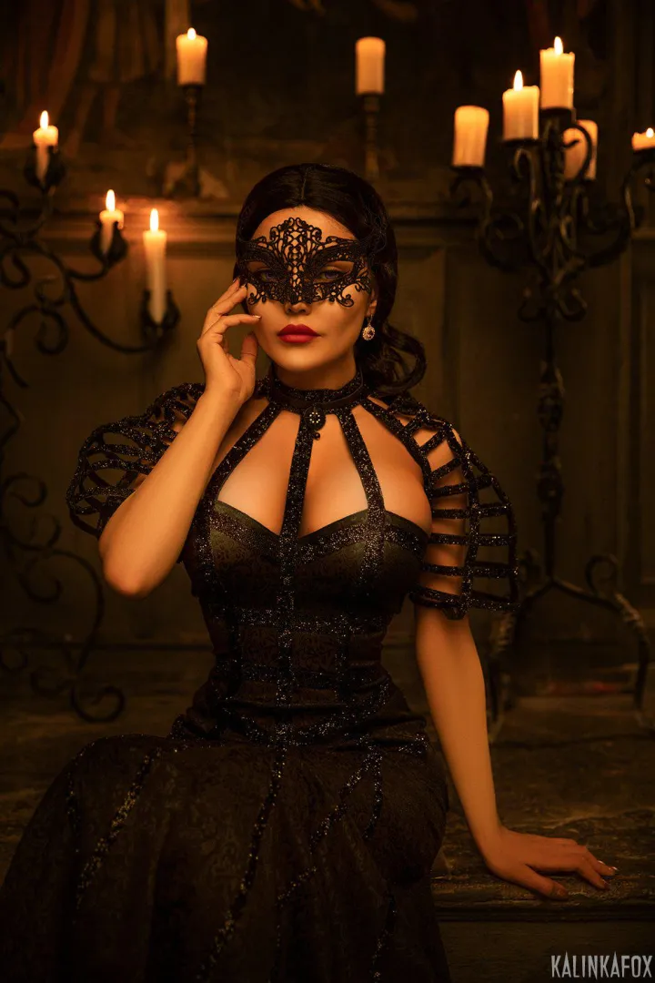 Cute Yennefer in Black Dress (KalinkaFox) posted by Mxfyn